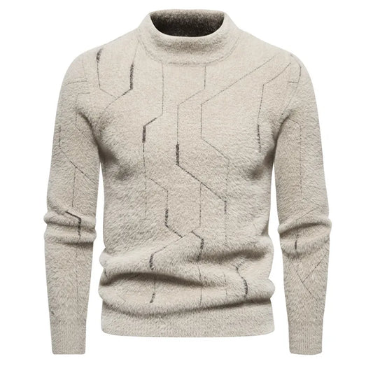 Pull Avec Maille Tricotée Pour Homme | Idéal Pour Temps Frais