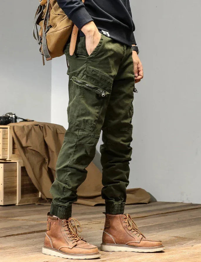 Pantalon Cargo Jogging pour Homme avec Taille Élastique | Idéal pour la Ville et les Activités de Plein Air