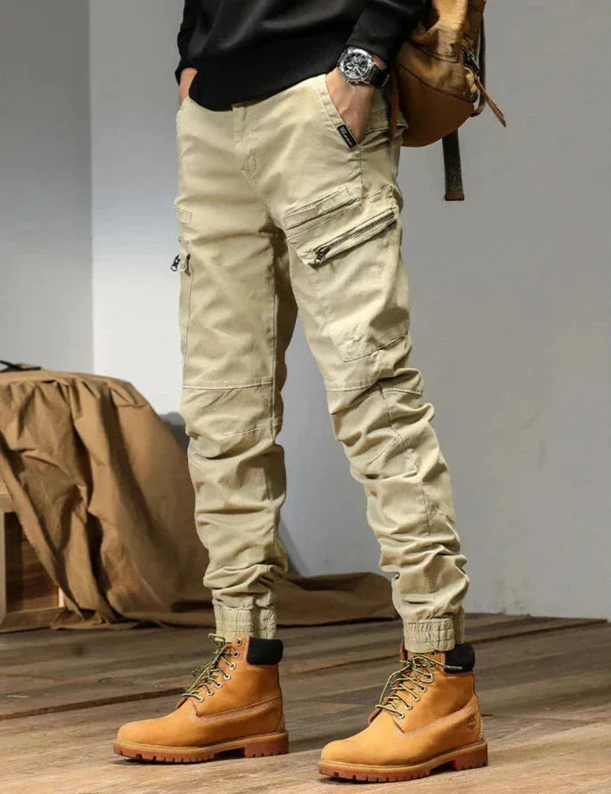 Pantalon Cargo Jogging pour Homme avec Taille Élastique | Idéal pour la Ville et les Activités de Plein Air