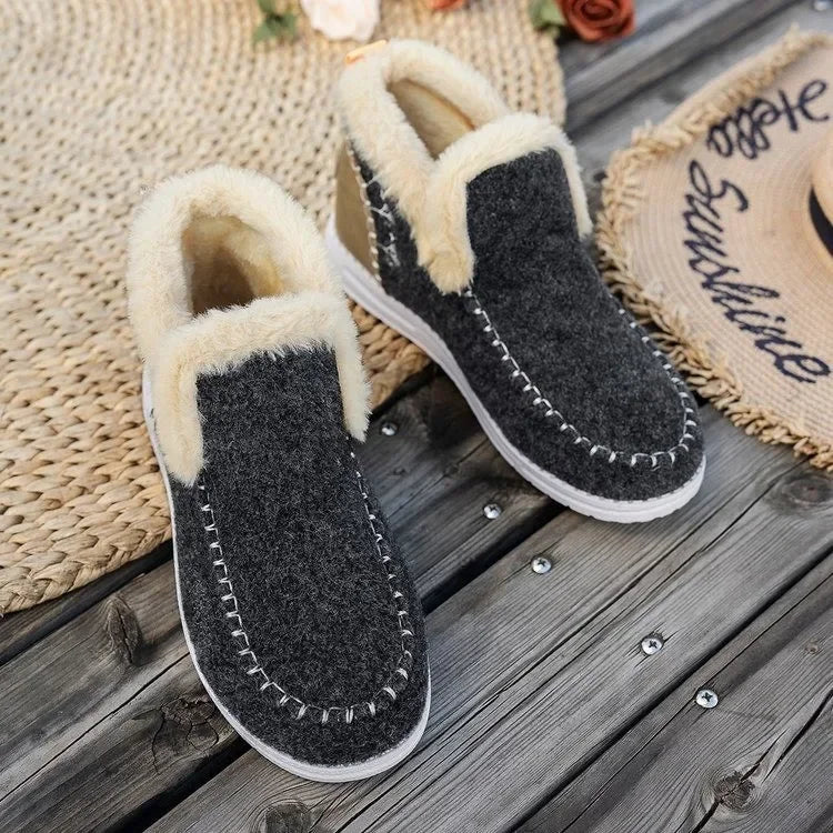 Bottes À Silhouette Décontractée Avec Semelle Plate Pour Femmes | Idéales Pour L’automne Et L’hiver