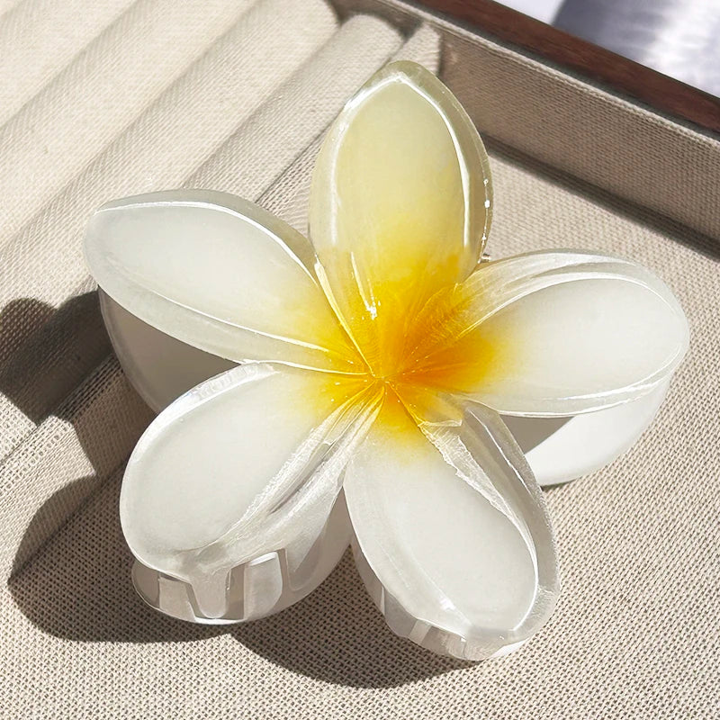 Pince À Cheveux Avec Motif Floral Dégradé Pour Femmes | Idéale Pour Les Coiffures D’Été