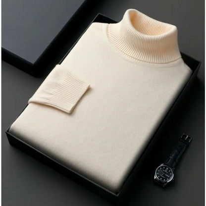 Pull à col roulé pour hommes