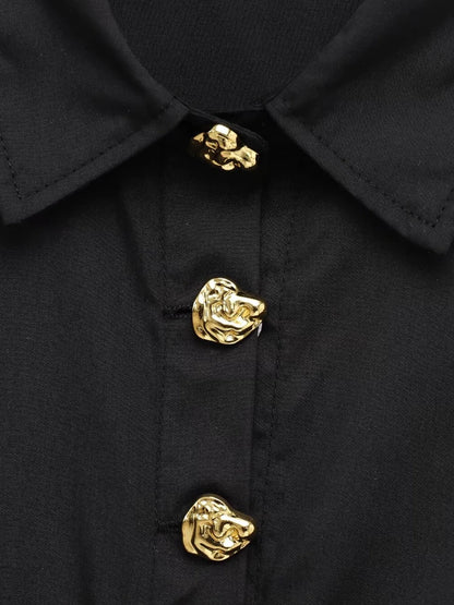 Blouse À Manches Longues Avec Coupe Structurée Pour Femme | Idéale Pour Usage Quotidien Et Professionnel