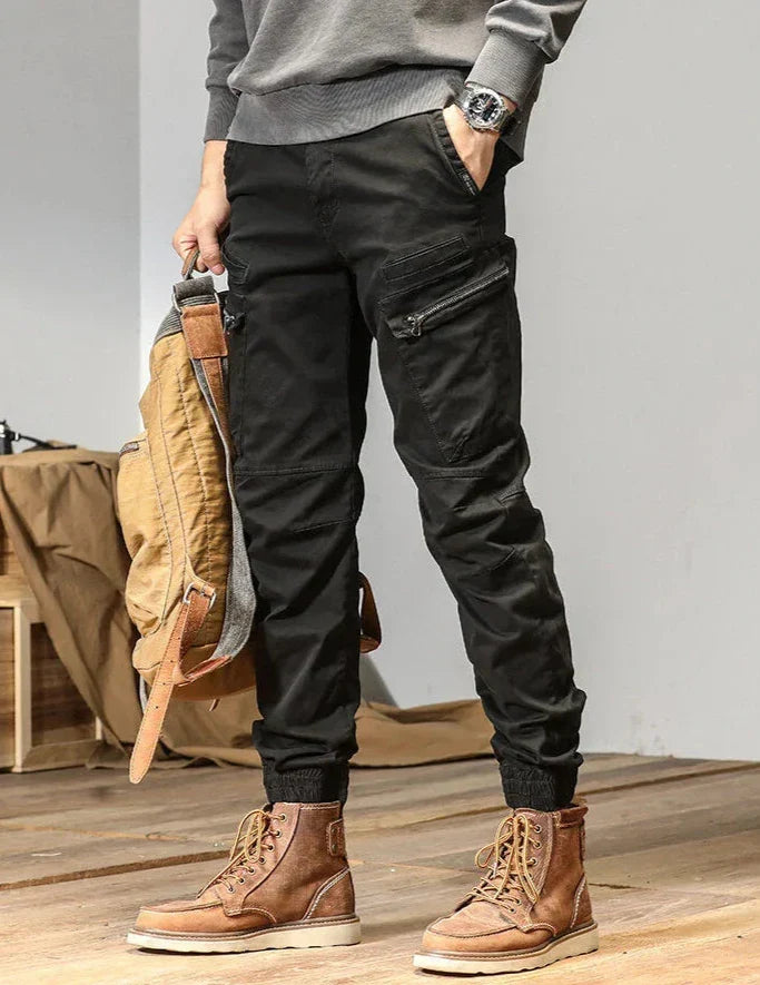 Pantalon Cargo Jogging pour Homme avec Taille Élastique | Idéal pour la Ville et les Activités de Plein Air