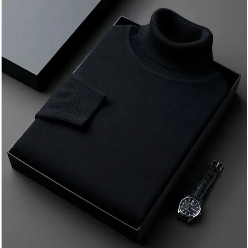 Pull à col roulé pour hommes