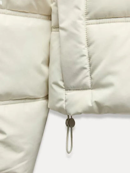 Doudoune Matelassée avec Capuche et Coupe Décontractée pour Femme | Idéale par Temps Froid