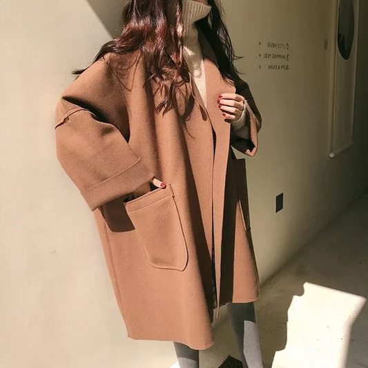 Manteau Oversize Avec Coupe Ample Pour Femme | Idéal Pour L’Hiver