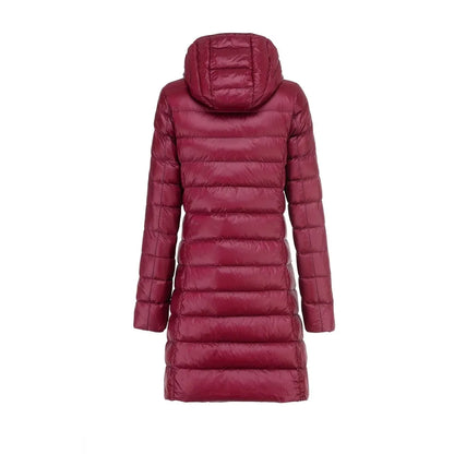 Manteau Long Légèrment Matelassé avec Capuche Amovible pour Femme | Idéal pour l’Hiver