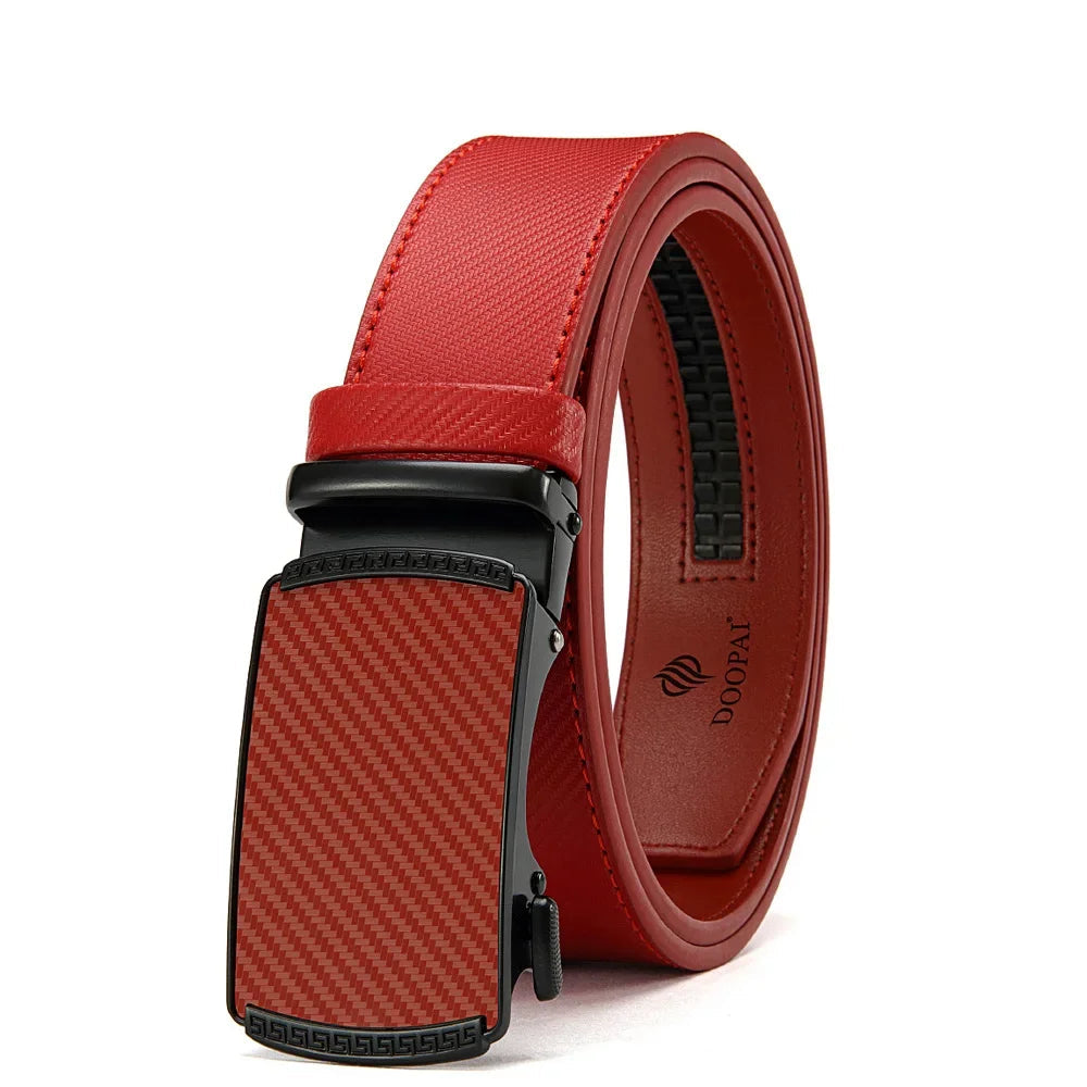 Ceinture Avec Boucle Automatique Pour Homme | Idéal Pour Tenues Quotidiennes Et Formelles