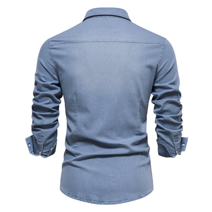Chemise À Manches Longues Avec Coupe Classique Pour Hommes | Idéal Pour Un Usage Quotidien