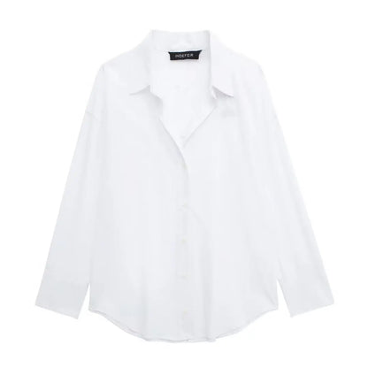 Blouse À Manches Longues Avec Coupe Ajustée Pour Femme | Idéale Pour Usage Quotidien Et Professionnel
