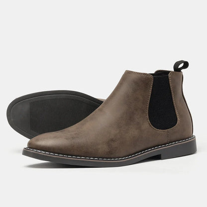 Chelsea boots avec panneaux élastiques pour homme | Idéales pour l'automne