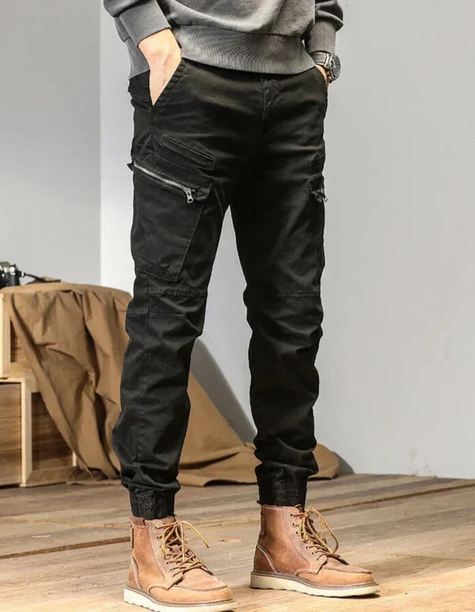 Pantalon Cargo Jogging pour Homme avec Taille Élastique | Idéal pour la Ville et les Activités de Plein Air