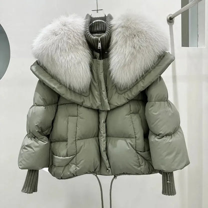 Doudoune Longue avec Rembourrage et Fermeture Zippée pour Femme | Idéale pour l’Hiver
