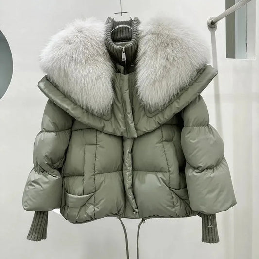 Doudoune Longue avec Rembourrage et Fermeture Zippée pour Femme | Idéale pour l’Hiver