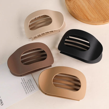 Pince À Cheveux Avec Design Ovale Et Plat Pour Femmes | Idéale Pour Les Coiffures Du Quotidien