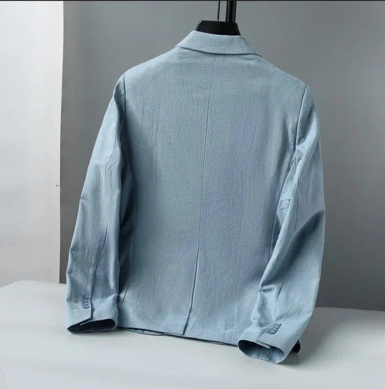 Blazer Pour Homme Avec Coupe Standard Et Teinte Claire Pour Adulte | Idéal Pour Saisons Chaudes Et Usage Polyvalent