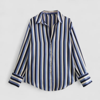 Blouse À Manches Longues Avec Coupe Ajustée Pour Femme | Idéale Pour Usage Quotidien Et Professionnel