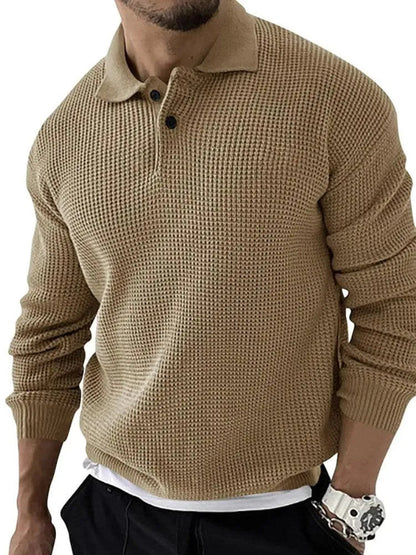 Pull Polo En Maille Avec Col Polo Pour Hommes | Idéal Pour Un Usage Quotidien