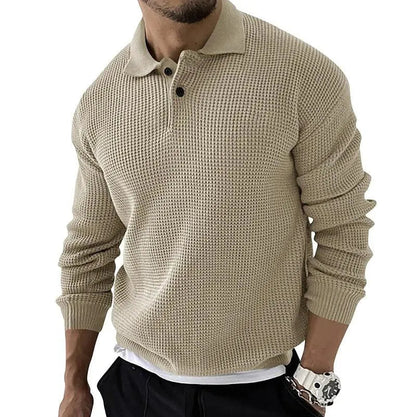 Pull Polo En Maille Avec Col Polo Pour Hommes | Idéal Pour Un Usage Quotidien