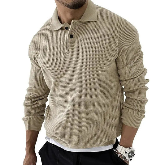 Pull Polo En Maille Avec Col Polo Pour Hommes | Idéal Pour Un Usage Quotidien