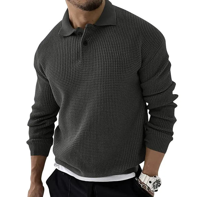Pull Polo En Maille Avec Col Polo Pour Hommes | Idéal Pour Un Usage Quotidien