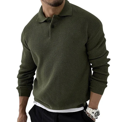 Pull Polo En Maille Avec Col Polo Pour Hommes | Idéal Pour Un Usage Quotidien