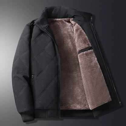 Manteau D’Hiver avec Col Classique Et Fermeture Boutonnée pour Homme | Idéal pour La Saison Froide