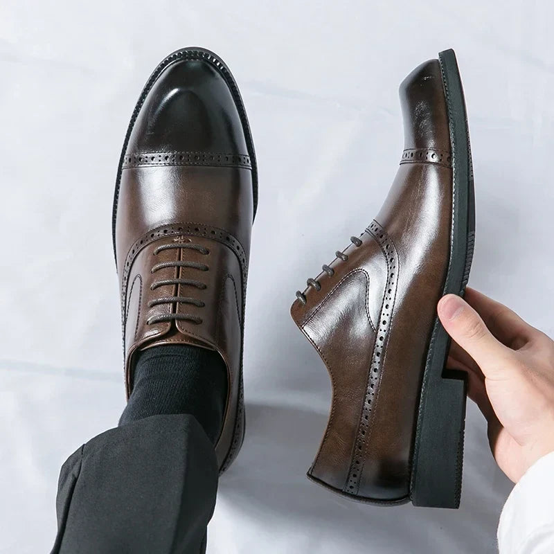 Chaussures de ville à lacets pour hommes