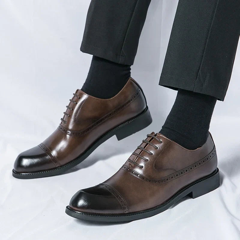 Chaussures de ville à lacets pour hommes