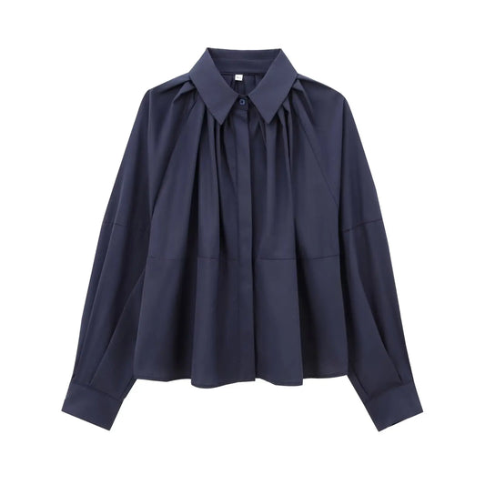 Blouse À Manches Longues Avec Coupe Ajustée Pour Femme | Idéale Pour Usage Quotidien Et Professionnel