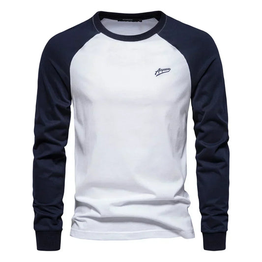 Chemise À Manches Longues Avec Manches Raglan Pour Homme | Idéal Pour Usage Quotidien