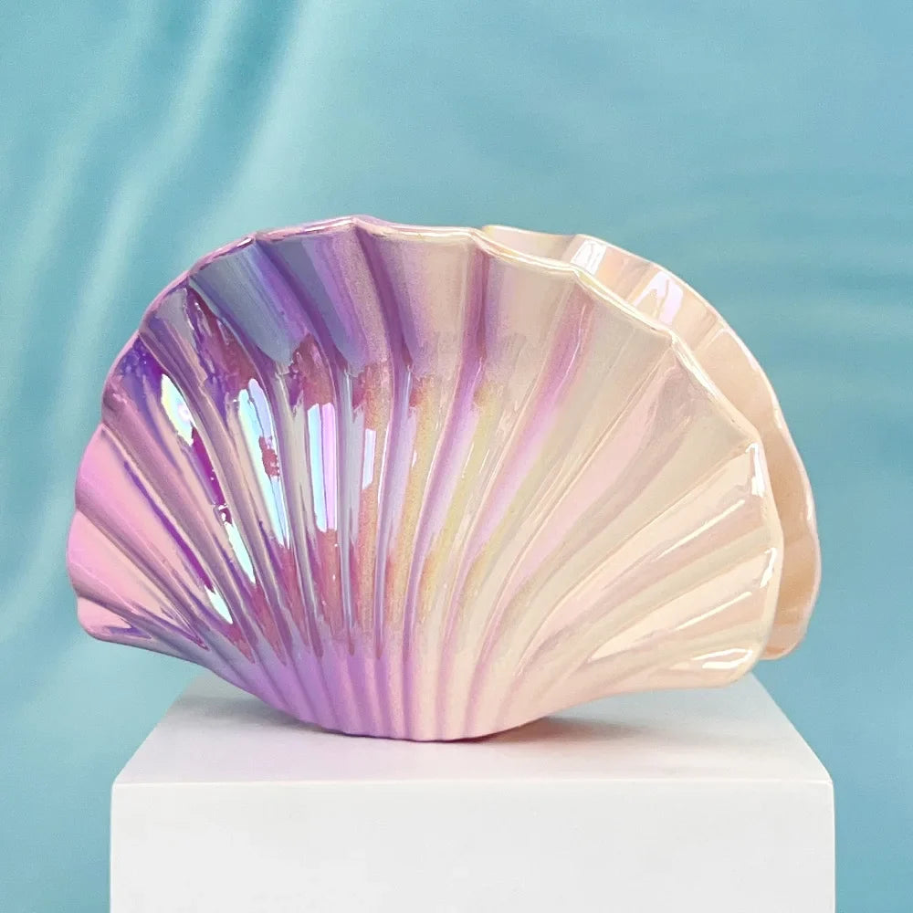 Pince À Cheveux Avec Motif Coquillage Dégradé Pour Femmes | Idéale Pour Les Coiffures D’Été