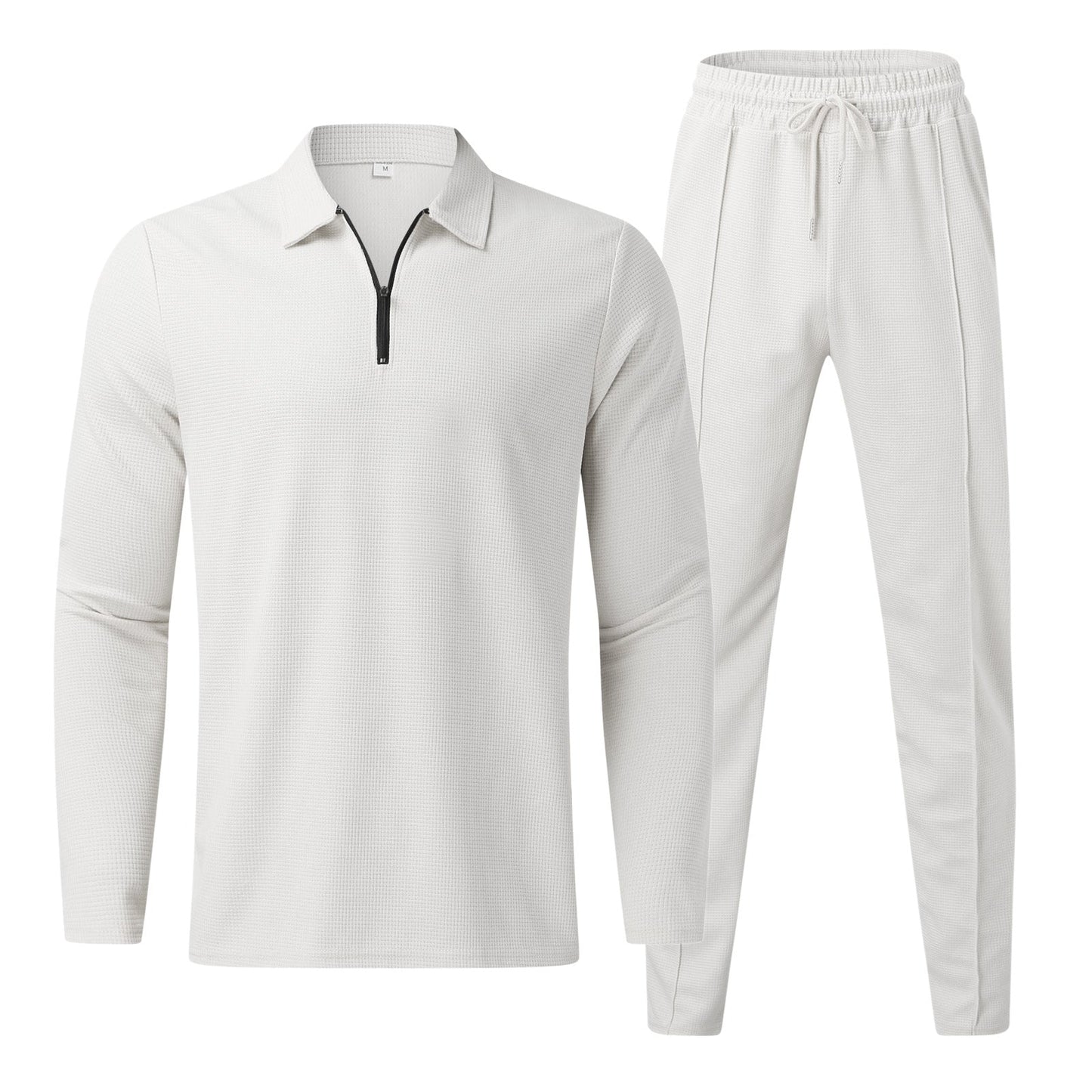 Ensemble De Printemps Avec Haut Et Pantalon Pour Hommes | Idéal Pour La Mi-Saison