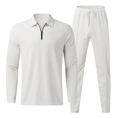 Ensemble De Printemps Avec Haut Et Pantalon Pour Hommes | Idéal Pour La Mi-Saison