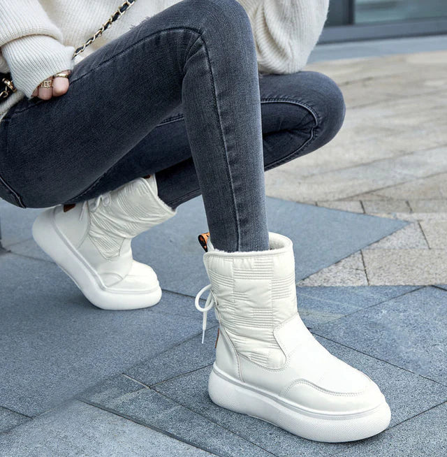 Bottines À Hauteur Cheville Avec Conception Fonctionnelle Pour Femmes | Idéales Pour Conditions Humides Et Froides
