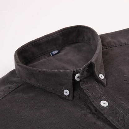 Chemise À Rayures Bleues avec Poche pour Hommes | Idéale pour Usage Quotidien
