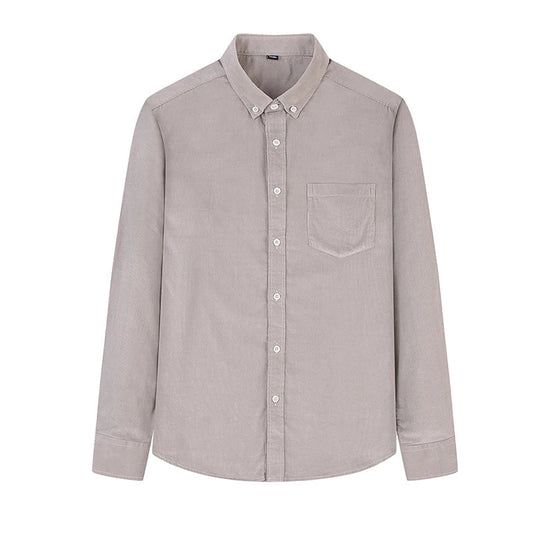 Chemise À Rayures Bleues avec Poche pour Hommes | Idéale pour Usage Quotidien