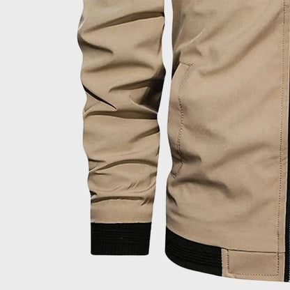 Veste Avec Fermeture Zippée Et Poches Fonctionnelles Pour Hommes | Idéal Pour Usage Quotidien