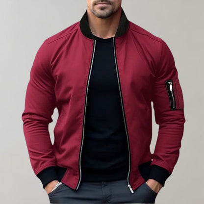 Veste Avec Fermeture Zippée Et Poches Fonctionnelles Pour Hommes | Idéal Pour Usage Quotidien