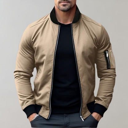 Veste Avec Fermeture Zippée Et Poches Fonctionnelles Pour Hommes | Idéal Pour Usage Quotidien