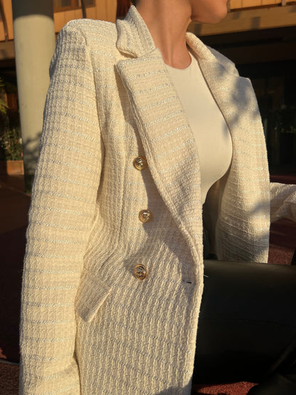 Blazer Coupe Ajustée Polyvalente pour Femme | Idéal pour le Bureau et les Sorties