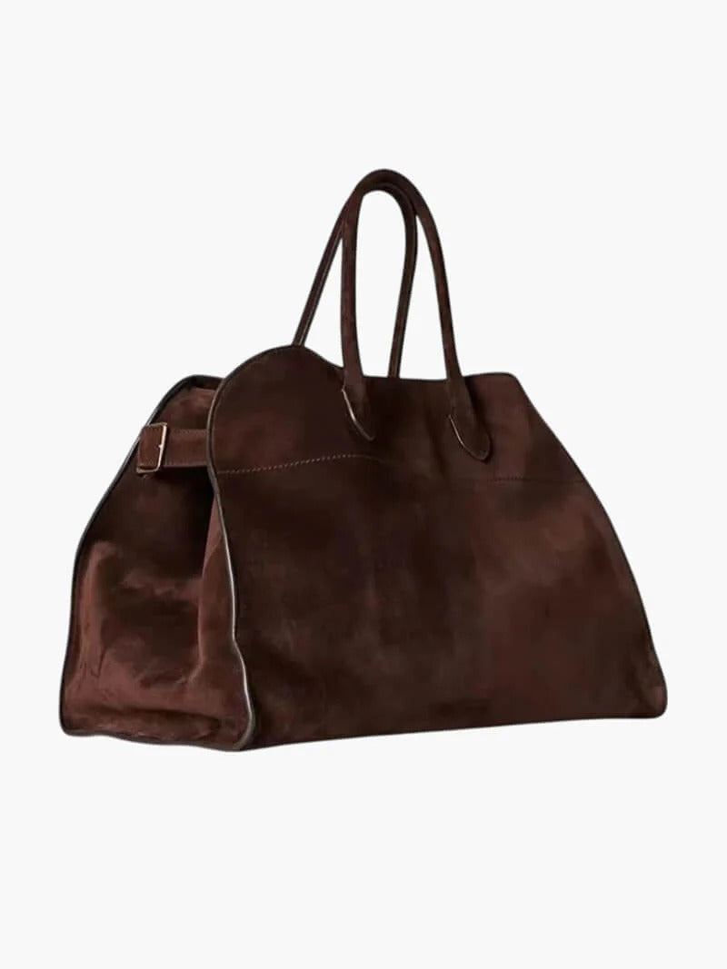 Sac Cabas à Bandoulière avec Finition Aspect Daim pour Femme | Idéal pour un Usage Quotidien