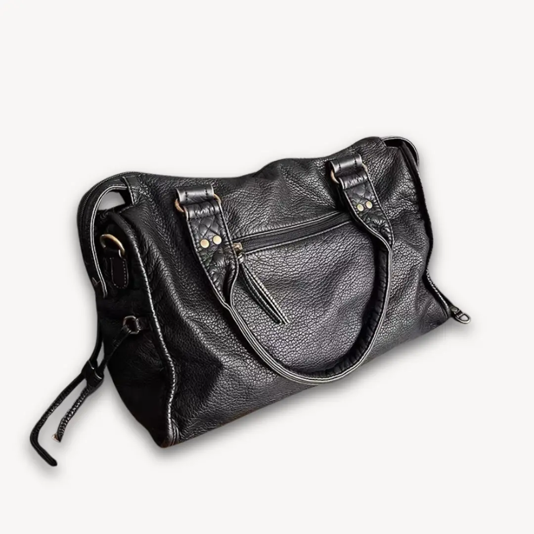 Sac cabas à poignées tressées pour femmes