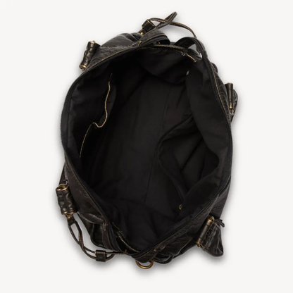 Sac cabas à poignées tressées pour femmes