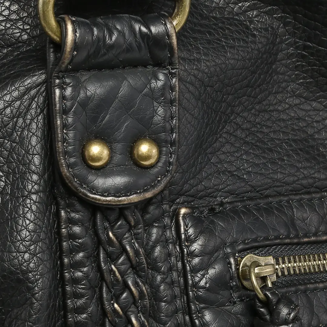 Sac cabas à poignées tressées pour femmes