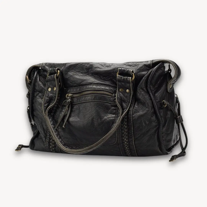 Sac cabas à poignées tressées pour femmes