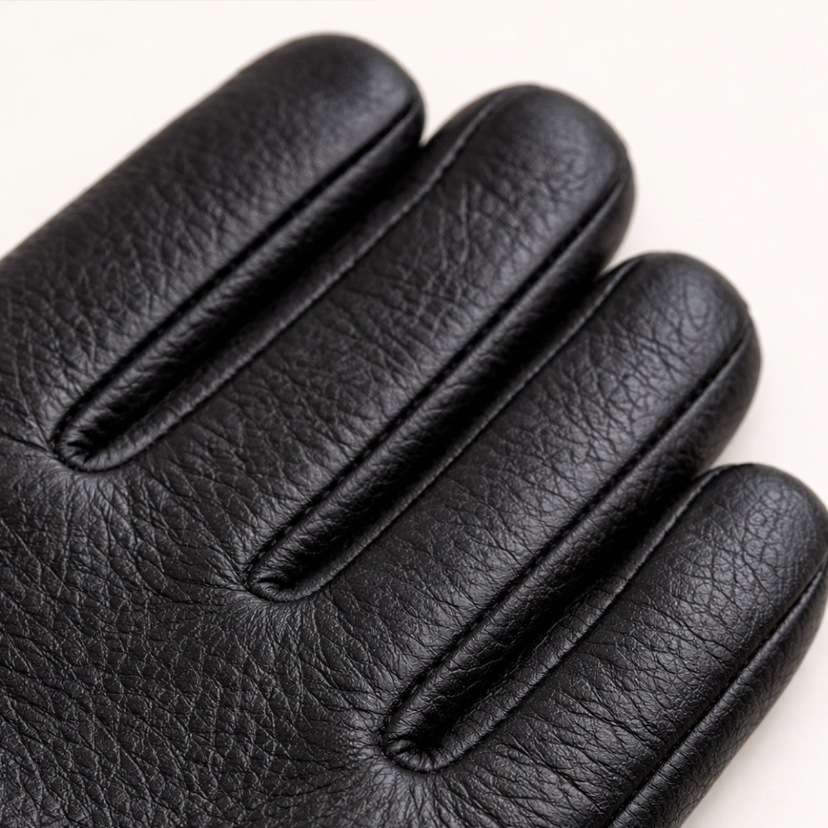 Gants à poignets côtelés pour hommes