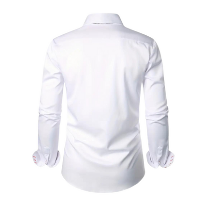 Chemise Longue À Col Classique avec Manches Longues pour Homme | Idéale pour Bureau Et Sorties
