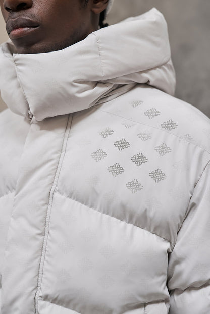 Puffer Matelassé à Capuche Amovible Avec Col Montant Pour Homme | Idéal Pour l’Hiver